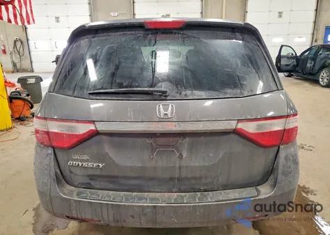 2013 Honda Odyssey Exl z USA, uszkodzony, nr VIN 5FNRL5H62DB061961